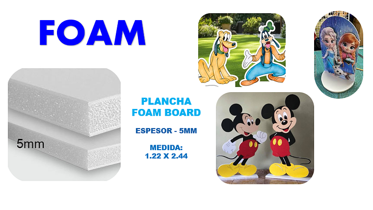 PLANCHA FOAM BOARD 1