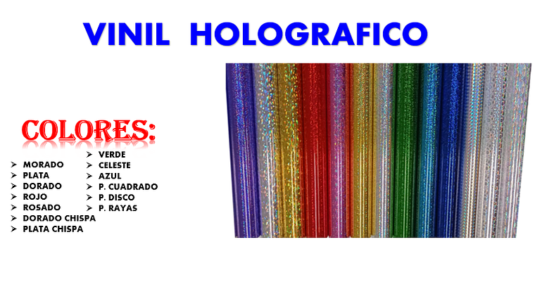Vinil Holográfico 1