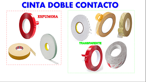 Cinta Doble Contacto