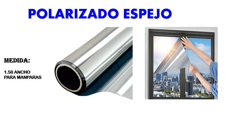 POLARIZADO ADHESIVO ESPEJO 1