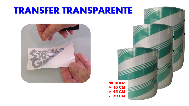 TRANSFER TRANSPARENTE 1