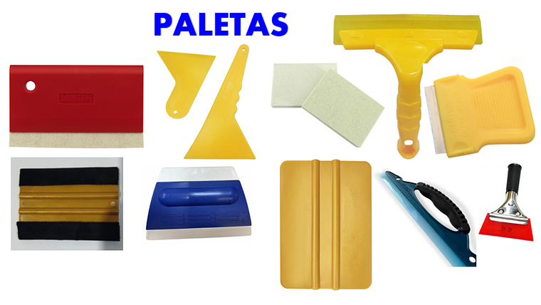 PALETAS PARA APLICAR EN VINIL 1