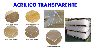 ACRÍLICO TRANSPARENTE