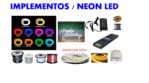 IMPLEMENTOS / NEON LED