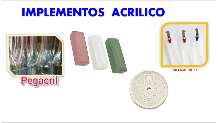 IMPLEMENTOS ACRÍLICO 1
