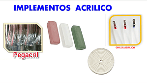 IMPLEMENTOS ACRÍLICO