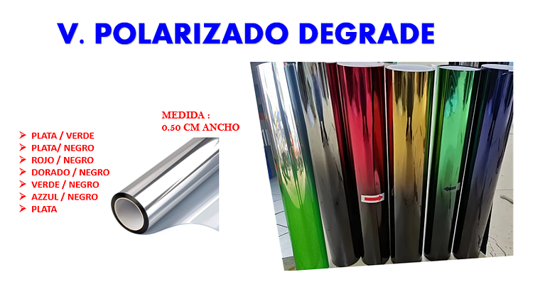 V. POLARIZADO DEGRADÉ 1