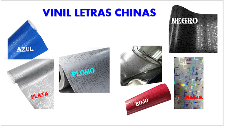 VINIL LETRAS CHINAS 1