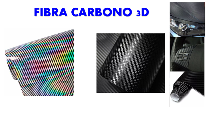 FIBRA CARBONO NEGRO 3D 1