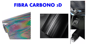 FIBRA CARBONO NEGRO 3D