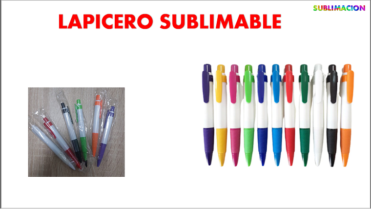 LAPICERO SUBLIMABLE 1