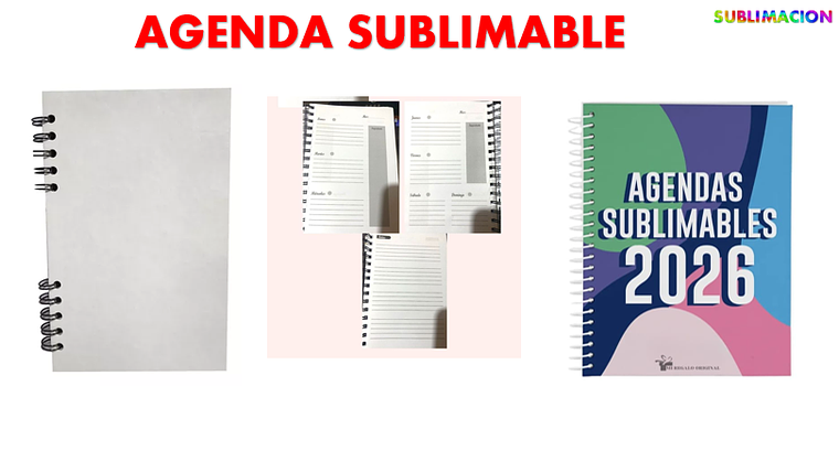 Agenda Sublimable 1