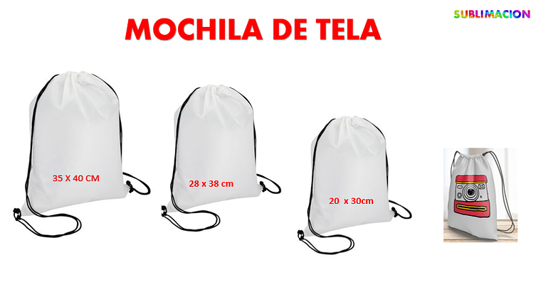 Mochila de Tela 1