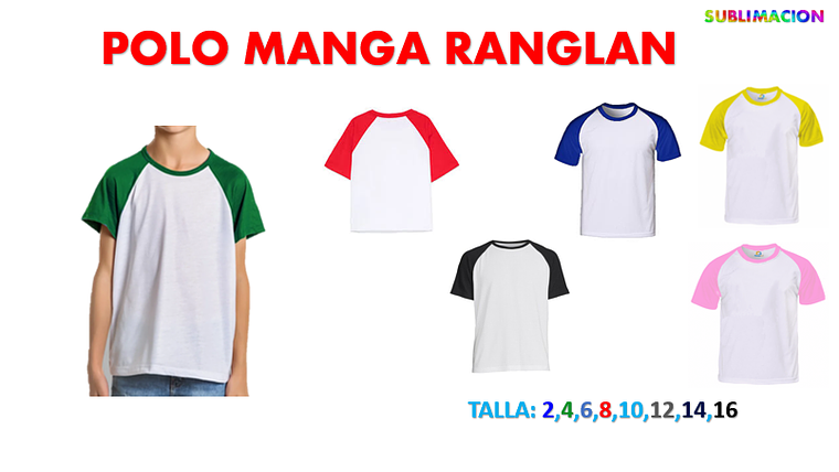 Polo Manga Ranglan Niños 1