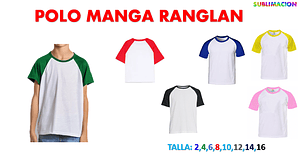 Polo Manga Ranglan Niños