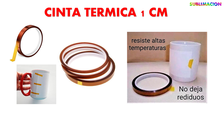 CINTA TERMICA 1 CM 1
