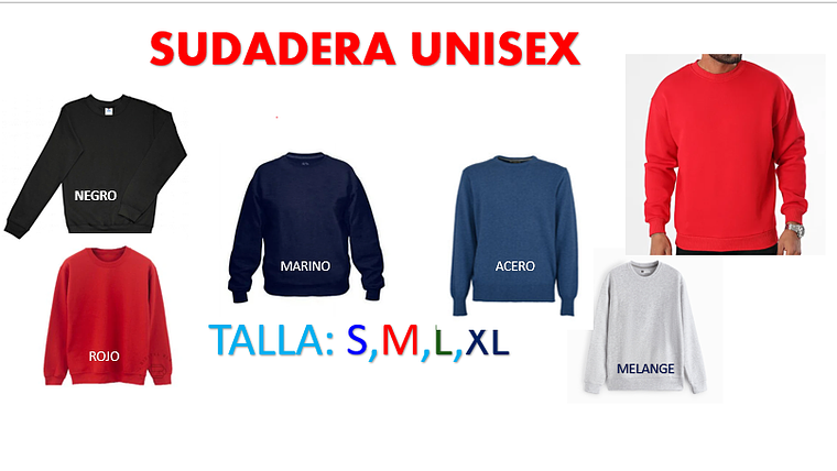SUDADERA UNISEX 1