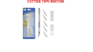 CUTTER TIPO BISTURÍ