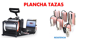 PLANCHA TAZAS