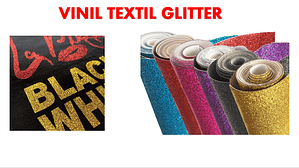 VINIL TEXTIL GLITTER