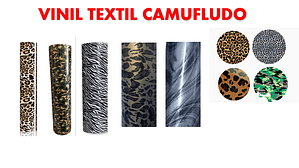 VINIL TEXTIL CAMUFLUDO