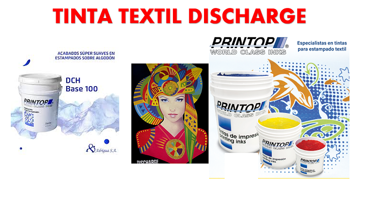TINTA TEXTIL DISCHARGE 1