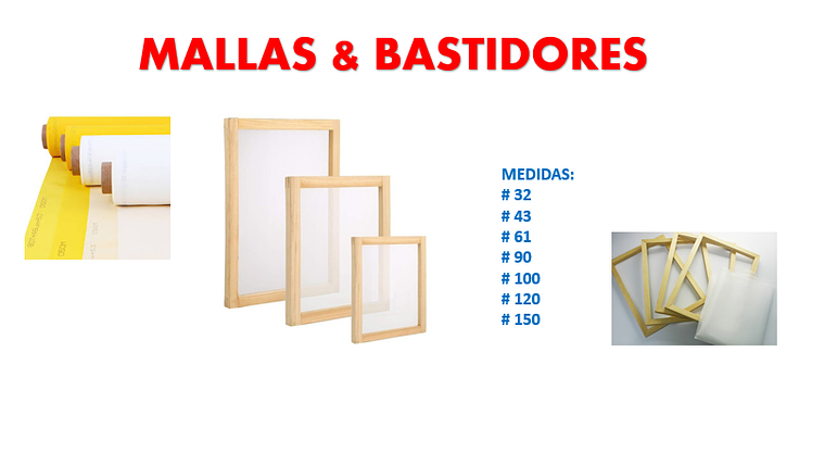 MALLAS & BASTIDORES 1