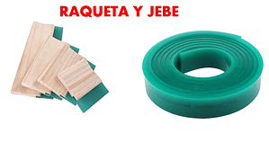RAQUETA Y JEBE