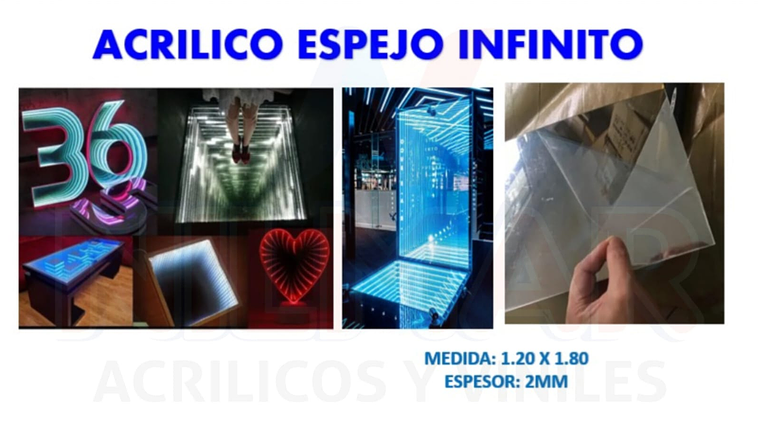 Acrílico Espejo Infinito 1
