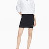 Polerón de Mujer Calvin Klein Cropped  - Blanco