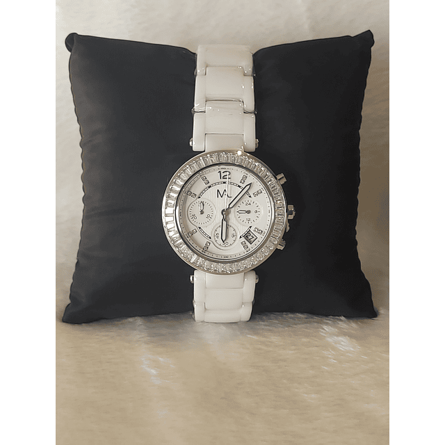 Reloj de Mujer - Cronómetro con caja de cerámica y Acero - Cristian Lay