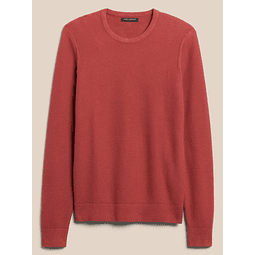 Sweater de Hombre Premium Luxe - BANANA REPUBLIC ROJO