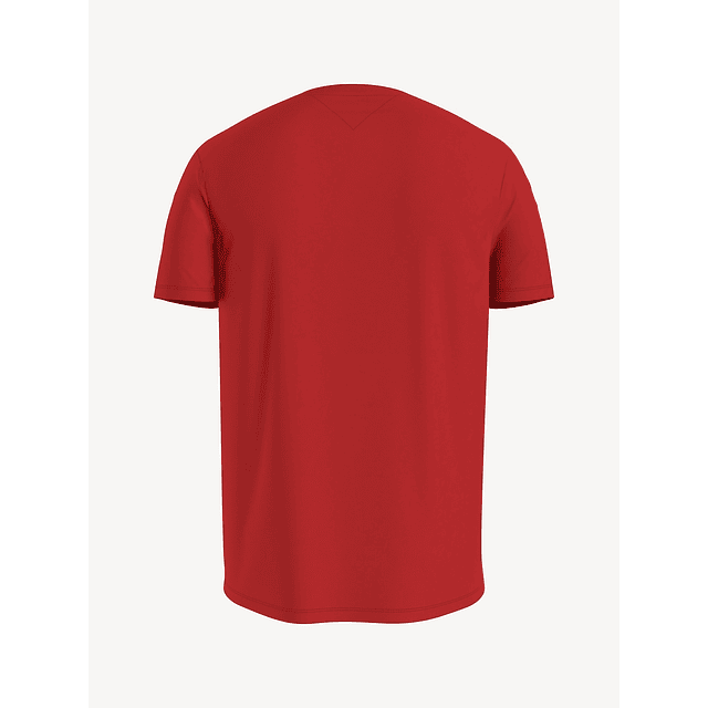 Polera de Hombre Tommy Hilfiger - V-Neck Roja