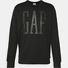 Polerón de Hombre Gap Logo Pullover Sweatshirt Black 