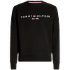 Poleron de Hombre Tommy Hilfiger  -  Chest Logo Sweatshirt  Black 