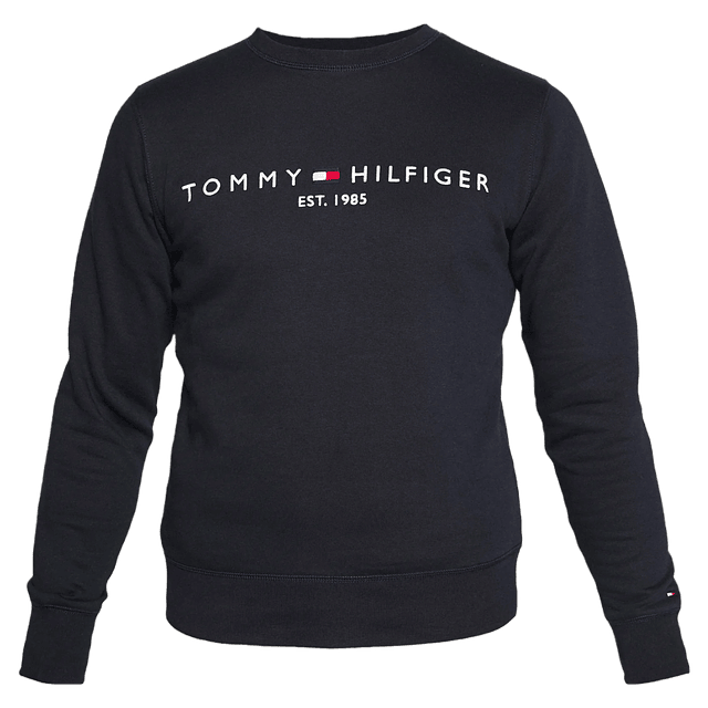 Poleron de Hombre Tommy Hilfiger - Chest Logo Sweatshirt Desert Sky