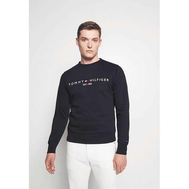 Poleron de Hombre Tommy Hilfiger - Chest Logo Sweatshirt Des