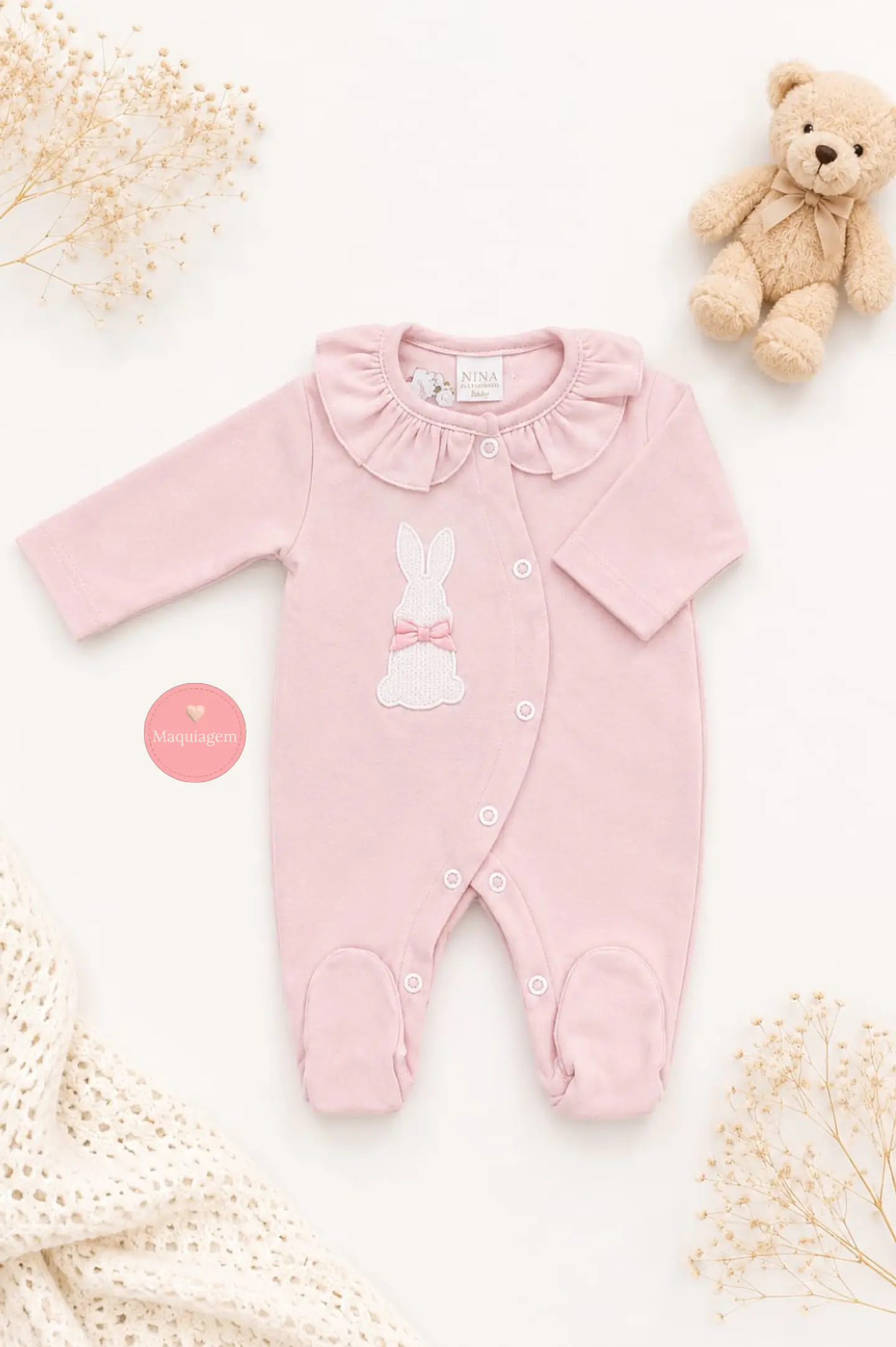 Babygrow Coelhinho Menina  3