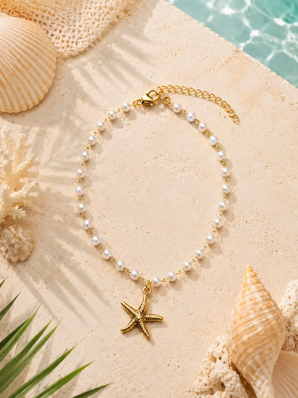 Pulseira de Tornozelo Estrela do Mar 1