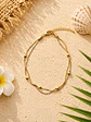 Pulseira de Tornozelo Areia Dourada - Thumbnail 1