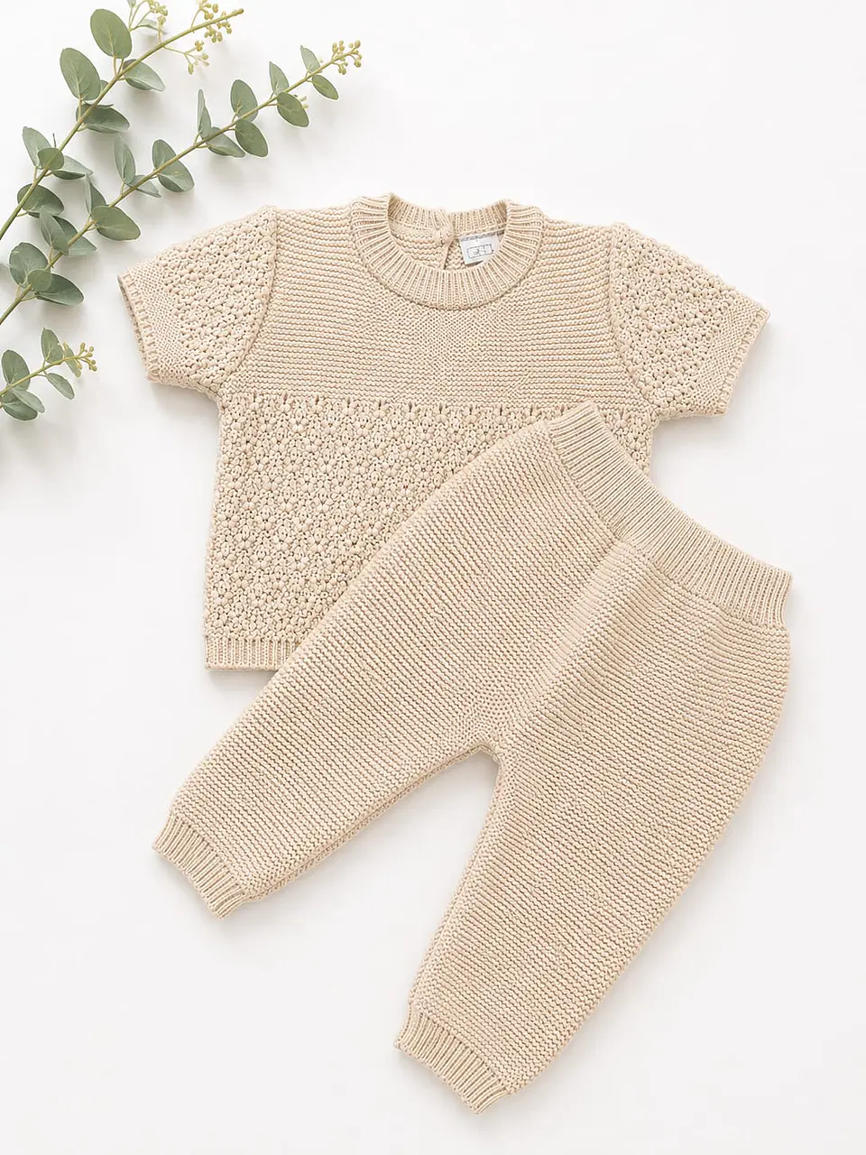 Conjunto de Malha para Bebé 4