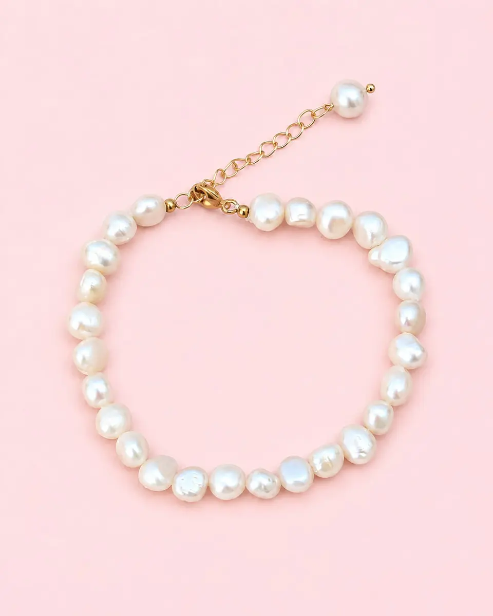 Pulseira De Pulso Pérola  1