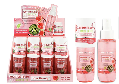 Fijador de Maquillaje Kiss Beauty Watermelon 100 ml