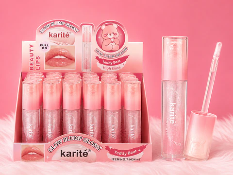 Gloss Labial Karité Glow Plump Glossy Teddy Beat