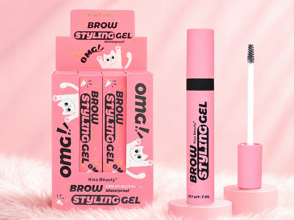 Gel Fijador para Cejas Kiss Beauty Brow Styling Gel Waterproof 7 ml 1