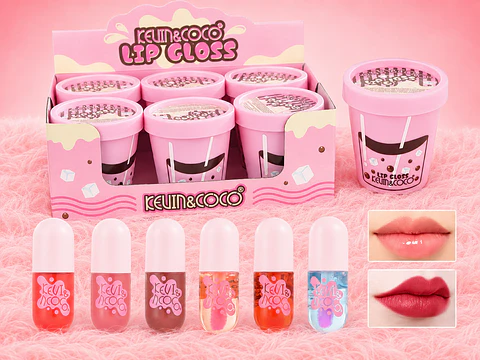 Gloss Labial Kevin & Coco Lip Gloss Bubble Tea