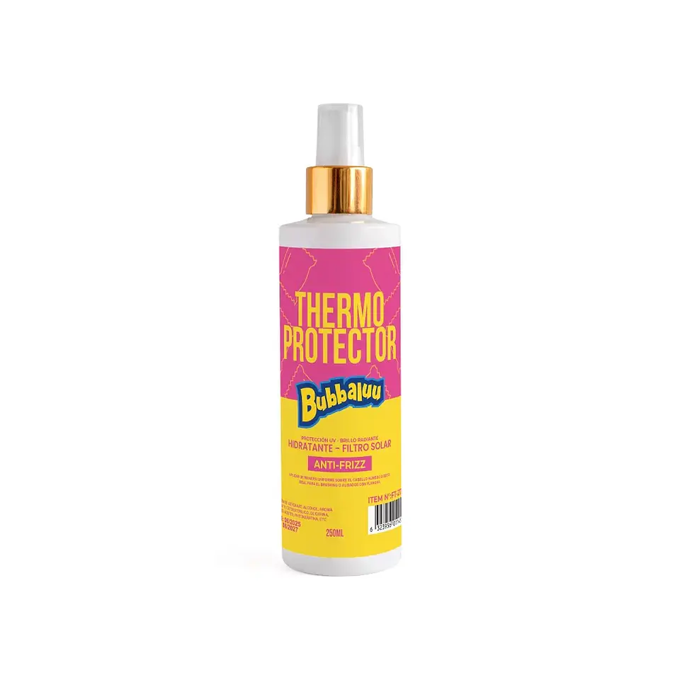 Protector Térmico Bubbaluu Hidratante Anti-Frizz 250 ml 2