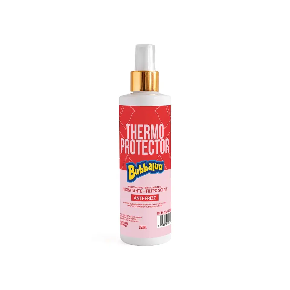 Protector Térmico Bubbaluu Hidratante Anti-Frizz 250 ml 3