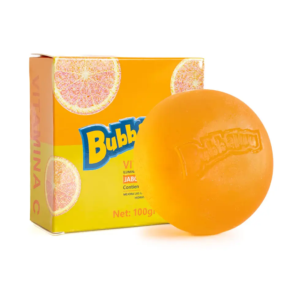 Jabón Bubbaluu con Vitamina C Iluminador 100 g 1