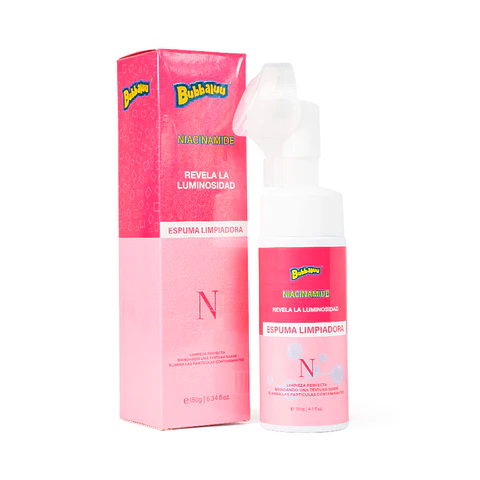 Espuma Limpiadora Bubbaluu con Niacinamida
